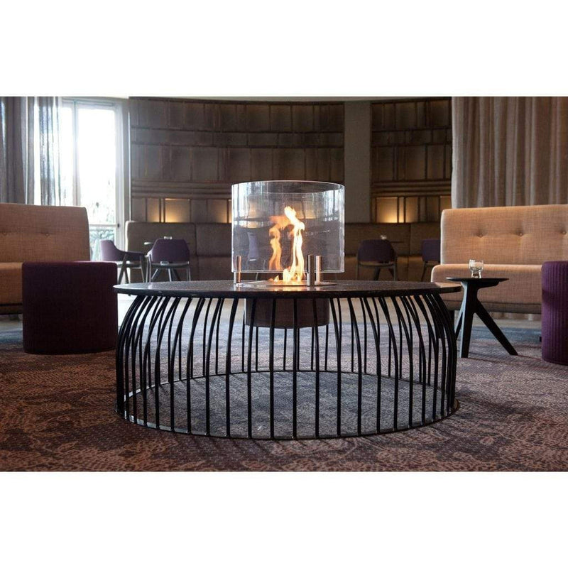 EcoSmart Fire AB8 14" Stainless Steel Ethanol Burner with Stable Flame by MAD Design Group