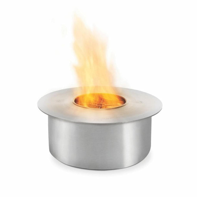 EcoSmart Fire AB8 14" Stainless Steel Ethanol Burner with Stable Flame by MAD Design Group
