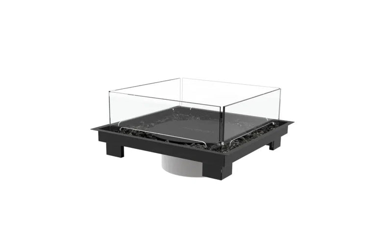 EcoSmart Fire AB8 Silicon Burner Protective Cover in Steeple Gray by MAD Design Group