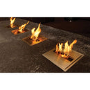 EcoSmart Fire BK5 16" Stainless Steel Ethanol Fireplace Burner with Flame Regulation by Mad Design Group