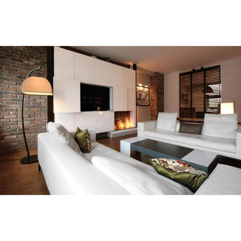 EcoSmart Fire BK5 16" Stainless Steel Ethanol Fireplace Burner with Flame Regulation by Mad Design Group