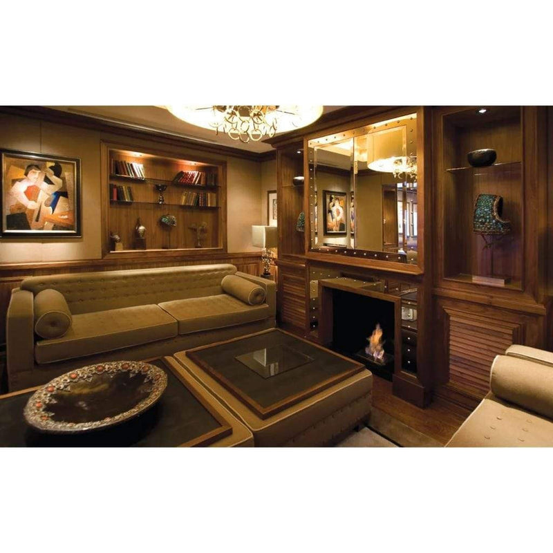 EcoSmart Fire BK5 16" Stainless Steel Ethanol Fireplace Burner with Flame Regulation by Mad Design Group