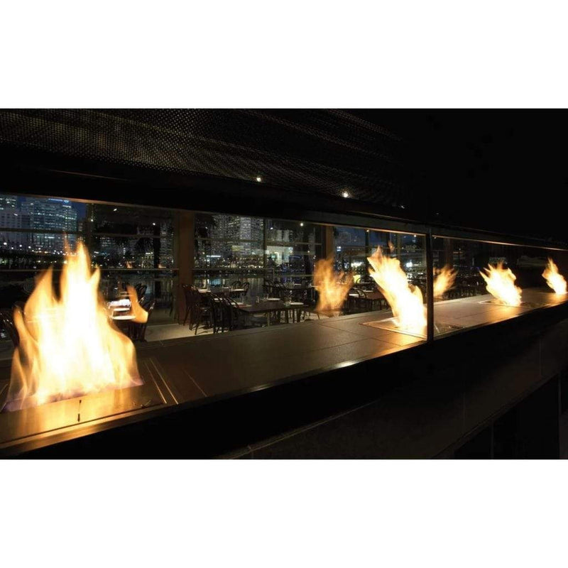 EcoSmart Fire BK5 16" Stainless Steel Ethanol Fireplace Burner with Flame Regulation by Mad Design Group