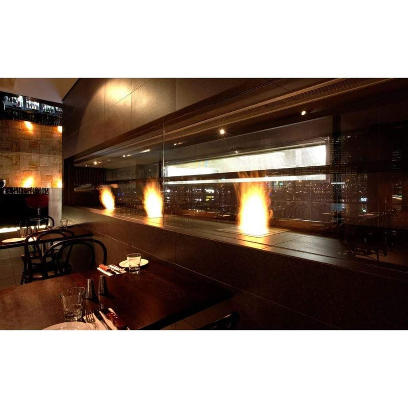 EcoSmart Fire BK5 16" Stainless Steel Ethanol Fireplace Burner with Flame Regulation by Mad Design Group