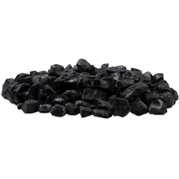 EcoSmart Fire Black Glass Charcoal for Indoor & Outdoor Fire Features by MAD Design Group
