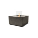 EcoSmart Fire Chaser 38" Natural Indoor Fire Pit Table with Stainless Steel Burner and Dual Glass Screen Options by Mad Design Group