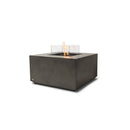 EcoSmart Fire Chaser 38" Natural Outdoor Fire Pit Table with Black Burner and Dual Screen Options by Mad Design Group