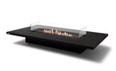 EcoSmart Fire Daiquiri 71" Graphite Freestanding Fire Table with Gas LP/NG Burner – Floating Linear Flame by MAD Design Group