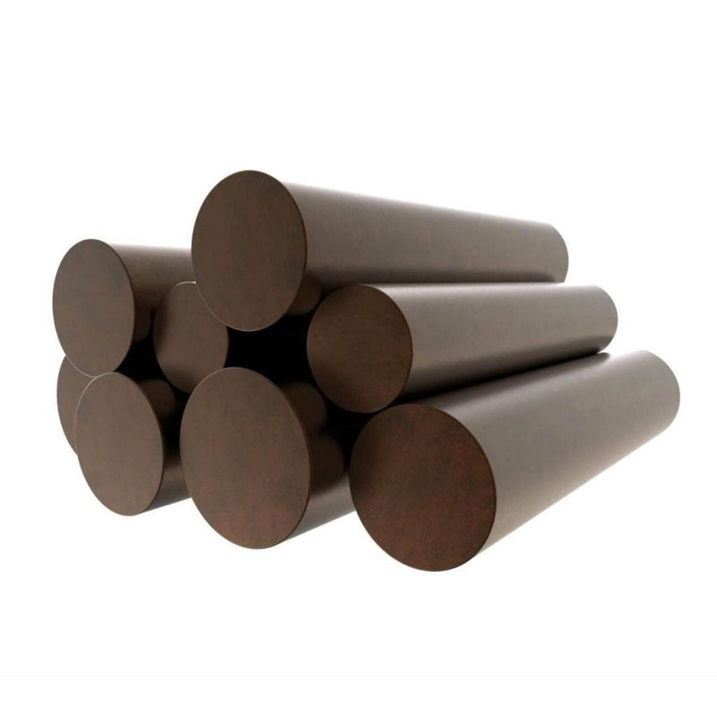 EcoSmart Fire Stainless Steel Decorative Log Set by Mad Design Group