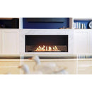 EcoSmart Fire Flex 18SS 22" Black Single Sided Ethanol Fireplace Insert with Clean-Burning Stainless Steel Burner by Mad Design Group