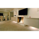 EcoSmart Fire Flex 32SS 39" Black Single Sided Ethanol Fireplace Insert with Clean-Burning Stainless Steel Burner by Mad Design Group