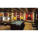 EcoSmart Fire Flex 68SS Black 76" Single Sided Ethanol Fireplace Insert with Stainless Steel Burner by Mad Design Group