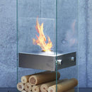 EcoSmart Fire Ghost Toughened Glass Fire Screen by Mad Design Group