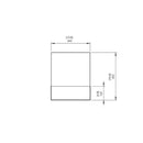 EcoSmart Fire Ghost Toughened Glass Fire Screen by Mad Design Group