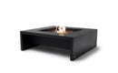 EcoSmart Fire Mojito 40" Graphite Freestanding Fire Table with Gas LP/NG Burner and Waterfall Edge by Mad Design Group