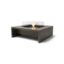 EcoSmart Fire Mojito 40" Natural Freestanding Outdoor Fire Table with Stainless Steel Burner and Waterfall Edge Design by MAD Design Group