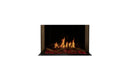 EcoSmart Fire Motion 30" Black Left Corner Electric Fireplace with Motion Picture Flame Technology by MAD Design Group