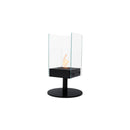 EcoSmart Fire Orbit 38" Black Freestanding Designer Fireplace with AB3 Ethanol Burner by MAD Design Group