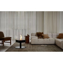 EcoSmart Fire Orbit 38" Black Freestanding Designer Fireplace with AB3 Ethanol Burner by MAD Design Group