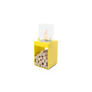 EcoSmart Fire POP 3T 33" Yellow Freestanding Retro-Style Fireplace with Stainless Steel Burner by MAD Design Group
