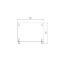 EcoSmart Fire Plasma Stainless Steel Fire Screen for Indoor & Outdoor Use by MAD Design Group