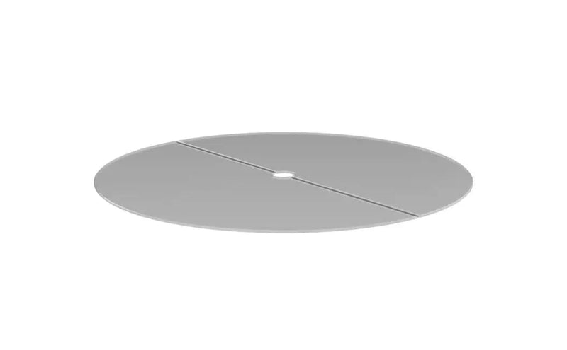 EcoSmart Fire R20 Glass Cover Plate for Fire Pits by MAD Design Group