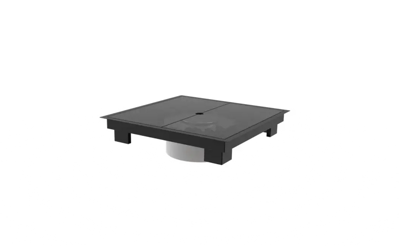 EcoSmart Fire S22 Glass Cover Plate for Fire Pits by MAD Design Group