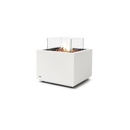 EcoSmart Fire Sidecar Bone 24" Freestanding Indoor Fire Table with Gas LP/NG Burner by Mad Design Group