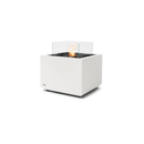 EcoSmart Fire Sidecar 24" Freestanding Outdoor Fire Table with Black Burner and Geometric Base by MAD Design Group