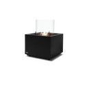 EcoSmart Fire Sidecar Graphite 24" Freestanding Indoor Fire Table with Decorative Burner Tray and Gas LP/NG Burner by Mad Design Group