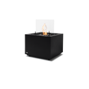 EcoSmart Fire Sidecar Graphite 24" Freestanding Outdoor Fire Table with Stainless Steel Burner by MAD Design Group