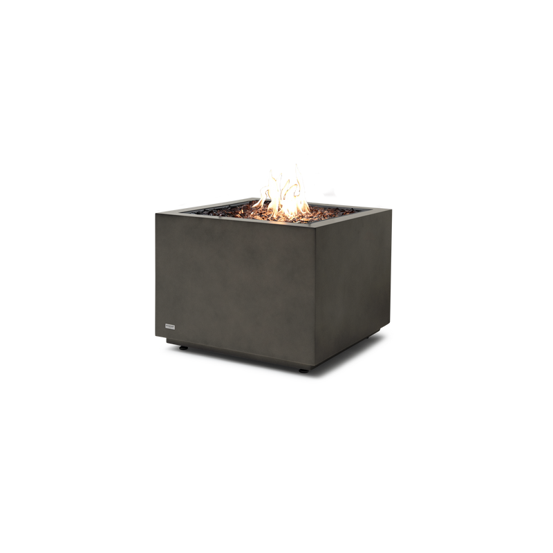EcoSmart Fire Sidecar 24" Natural Weather-Resistant Freestanding Fire Table with Gas LP/NG Burner by Mad Design Group