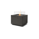 EcoSmart Fire Sidecar 24" Natural Freestanding Indoor Fire Table with Stainless Steel Burner and Geometric Base by MAD Design Group
