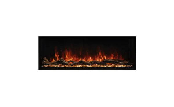 EcoSmart Fire Switch 44" Black Single-Sided Electric Fireplace with Switch FX Technology by MAD Design Group