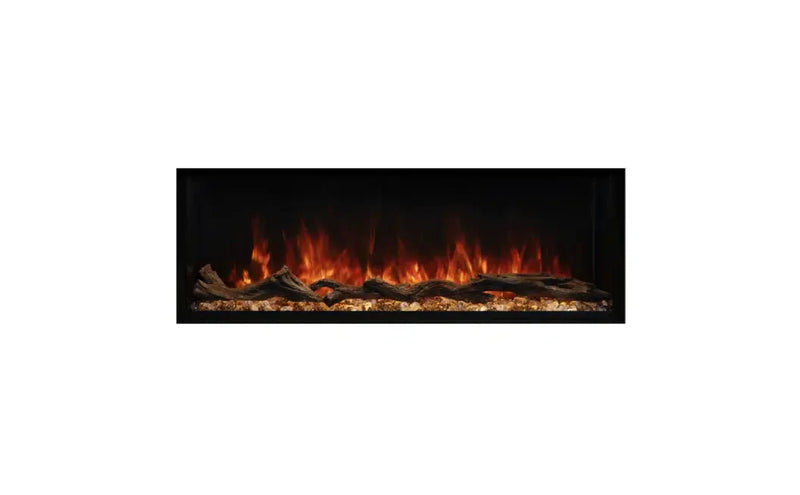 EcoSmart Fire Switch 44" Black Single-Sided Electric Fireplace with Switch FX Technology by MAD Design Group