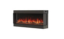 EcoSmart Fire Switch 56" Black Single Sided Electric Fireplace with Switch FX Technology by MAD Design Group