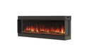 EcoSmart Fire Switch 68" Black Single Sided Electric Fireplace with Switch FX Technology by MAD Design Group