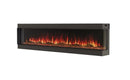 EcoSmart Fire Switch 96" Black Right Corner Electric Fireplace with Switch FX Technology by MAD Design Group