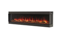 EcoSmart Fire Switch 96" Black Single Sided Electric Fireplace with Switch FX Technology by MAD Design Group