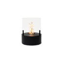 EcoSmart Fire T-Lite 8 21" Black Freestanding Designer Fireplace with Hypnotic Dancing Flame by MAD Design Group