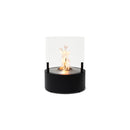 EcoSmart Fire T-Lite 8 21" Black Freestanding Fireplace with Hypnotic Dancing Flame by MAD Design Group