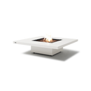 EcoSmart Fire Vertigo 40" Bone Freestanding Outdoor Fire Table with Gas LP/NG Burner – All-Weather Floating Design by MAD Design Group