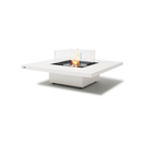 EcoSmart Fire Vertigo 40" Bone Freestanding Indoor Fire Table with Stainless Steel Burner – Timeless Floating Design by MAD Design Group