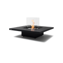 EcoSmart Fire Vertigo 40" Graphite Freestanding Indoor Fire Table with Stainless Steel Burner – All-Weather Floating Design by MAD Design Group