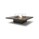 EcoSmart Fire Vertigo 40" Natural Freestanding Outdoor Fire Table with Gas LP/NG Burner – Weather-Resistant Floating Design by MAD Design Group