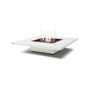 EcoSmart Fire Vertigo 50" Bone Freestanding Fire Table with Gas LP/NG Burner and Floating Base by Mad Design Group