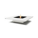EcoSmart Fire Vertigo 50" Bone Freestanding Outdoor Fire Table with Black Burner and Floating Design by MAD Design Group