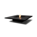 EcoSmart Fire Vertigo 50" Graphite Freestanding Indoor Fire Table with Black Burner – Sleek Concrete Surface by MAD Design Group