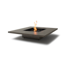 EcoSmart Fire Vertigo 50" Natural Freestanding Indoor Fire Table with Black Burner – Sleek Concrete Surface by MAD Design Group