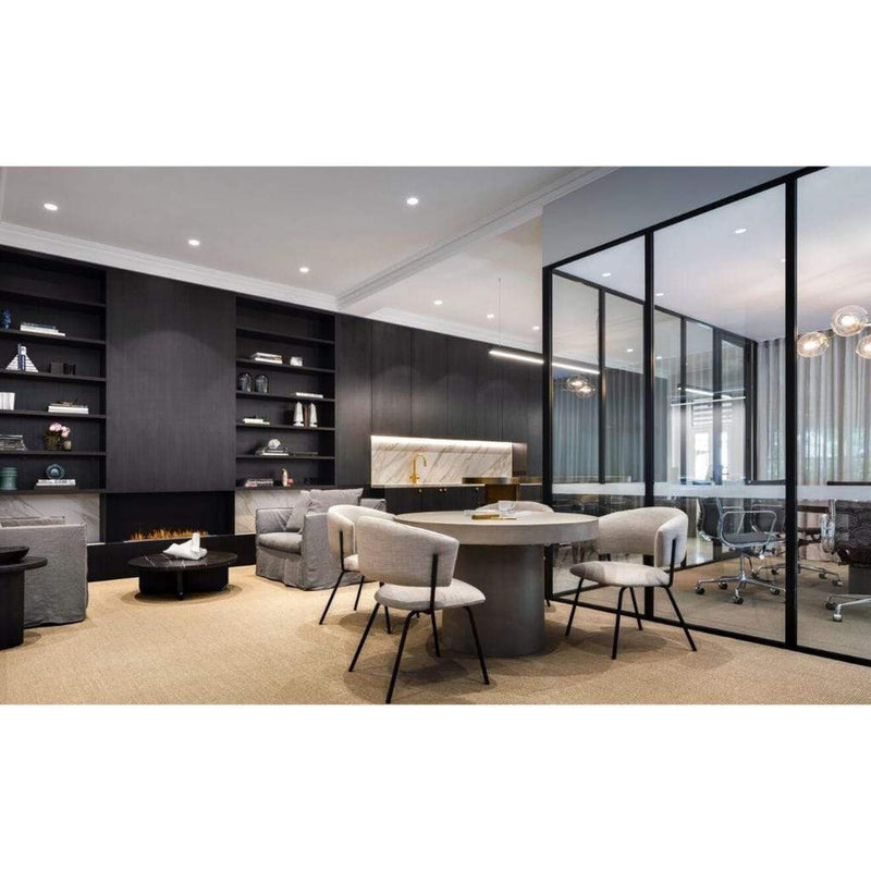 EcoSmart Fire 47" XL1200 Stainless Steel Ethanol Burner with Flame Control by MAD Design Group